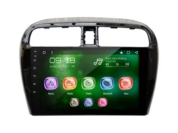 

Allways 9" IPS Screen Android 8.1 Quad-core Ram 1GB Rom 16GB Car Multimedia for Mitsubishi Attrage (Mirag) 2017 with 2.5D Touch