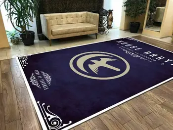 

House of Arryn Patterned Patterned Carpet ,Non Slip Floor Carpet,Teen's Carpet,Turkish Rug