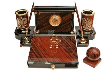 

Table set of Obsidian with a watch "herbous", 9 items