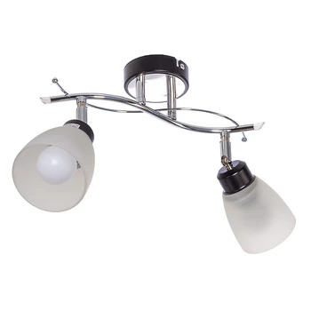 

Ceiling Light 01611/2CR + BK WT экономсвет