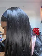 Pelucas de diadema largas y rectas para mujeres negras, pelo sintético resistente al calor, hecha a máquina, 20, 22, 24, 26, 28 y 30 pulgadas