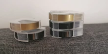 Ribbon Label-Maker Embossing-Tape Printer DYMO Motex E-101 for 3D 5pcs 9mm Plastic 12695