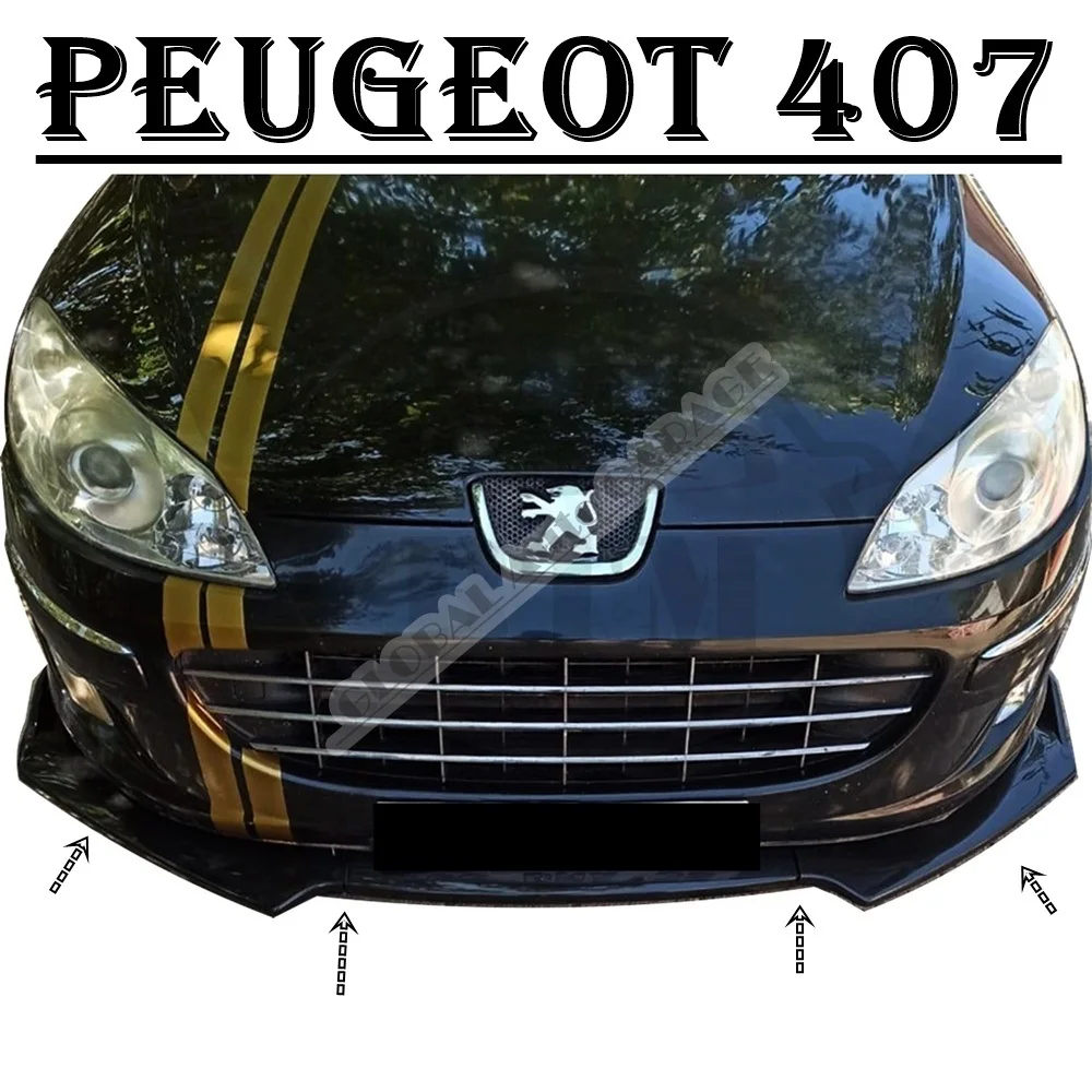 PP 25417 Frontspoiler  Peugeot 407 