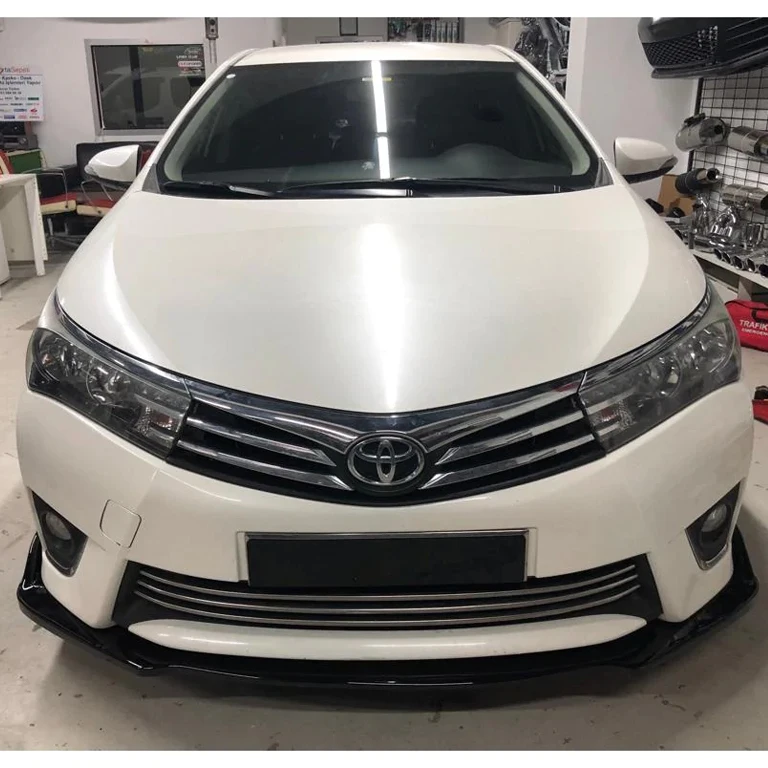 Для Аксессуары для Toyota Corolla прикрепление переднего бампера пианино черный 3 шт. 2015