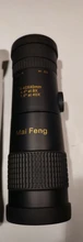 Maifeng-Telescopio monocular compacto, lente con clip retráctil con zoom de 8-40x40, impermeable, prisma Bak4 profesional, HD ED, vidrio con trípode para teléfono