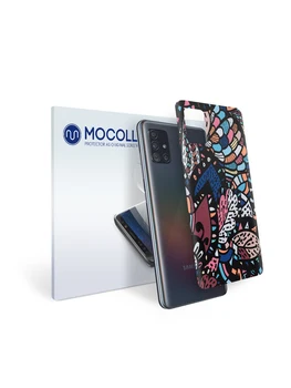 

Protective film mocoll for the back panel of the Samsung Galaxy A6 bohemian pattern palmette