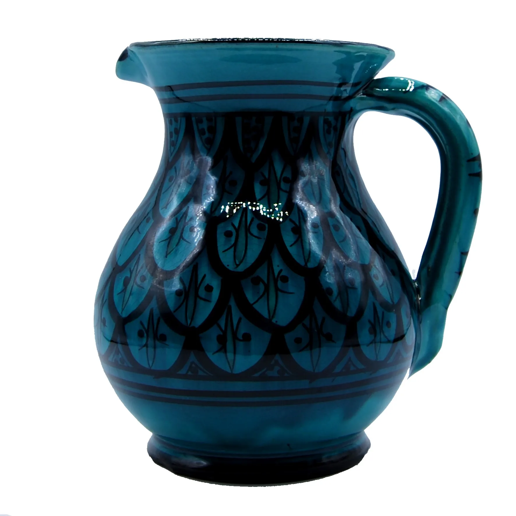 Кувшин керамический терракотовый вино вода Марокканская ручная роспись 3107190912