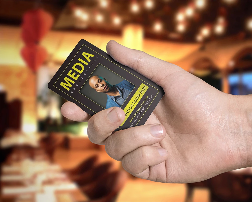 

Custom PVC Advertising card personal Staff ID cards business plastic name card 0.76mm thickness MOQ 5 pcs