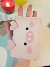 Trifold Wallets Money-Purses Female Small Cartoon Cute Ladies Women Pig New