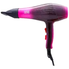 Фен GoodHelper HD-1802 черно-розовый