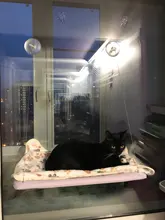 Camas colgantes para gatos, cómodas hamaca con soporte para ventana para mascotas, estante para mascotas, suministros de asientos, rodamiento desmontable, 20kg