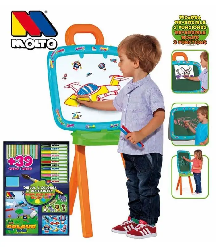 Slate Dual Sided With Tripod And Accessories Molto Toy Store