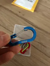 Carabiner-Clips Acessories Multi-Tool Cc1-Steel Small Booms Fishing Outdoor Camping 6pcs