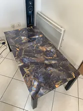 Self-Adhesive Wallpaper Cupboard Vinyl-Film Marble Oil-Proof Home-Decoration Kitchen