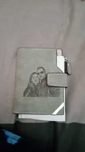 Carteras con espacio para foto personalizada para hombre, carteras con espacio para foto, cortas con diseño de cartera, monedero Retro de alta capacidad, regalo para hombre, marido con cremallera, bolsillo para monedas