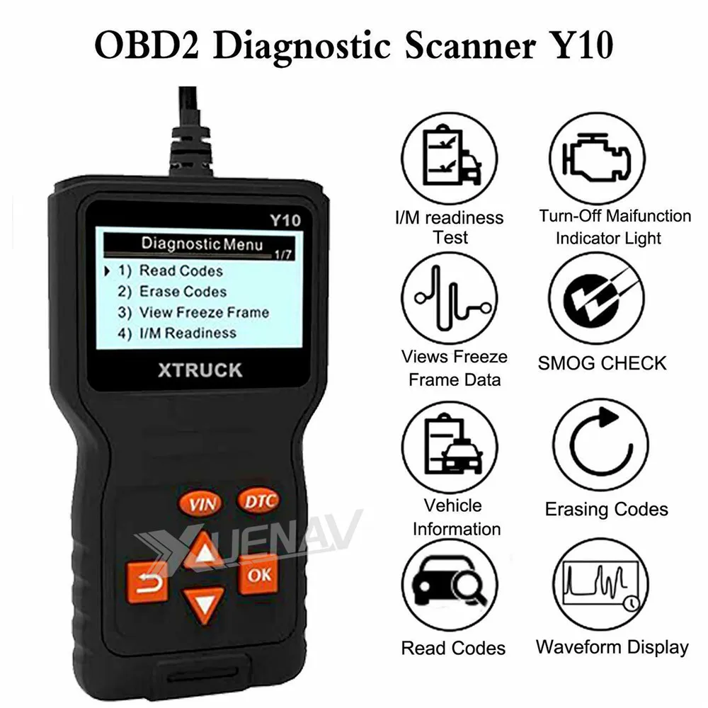 Считыватель кодов инструмент для ремонта OBD2 Автомобильный сканер считыватель