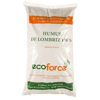 

CULTIVERS Worm Humus eco-friendly 20 kg (40 L). Fertilizer for Plants indicated for Garden