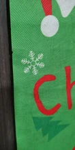 Merry Christmas Porch Door Banner Hanging Ornament Christmas Decoration For Home Xmas