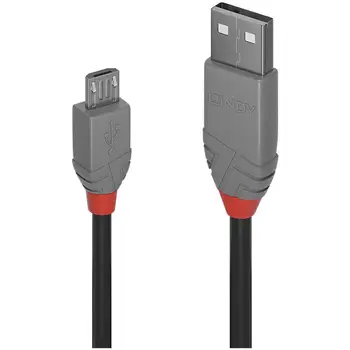 

Usb 2.0 cable Type A to Micro B Anthra Line, 2 mLINDY3.97