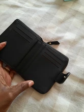 Monedero corto con cremallera y hebilla para mujer, novedad de 2021