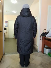 Thick Jacket Clothing Parka Coat Women Female Winter Astrid Hooded Long Large-Sizes Fashion