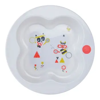 

BABY COMFORT Plate with lid-Sport