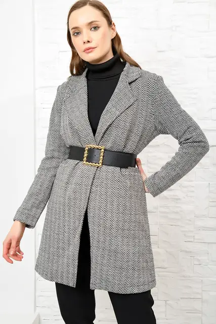 Patterned coat womens Clearance