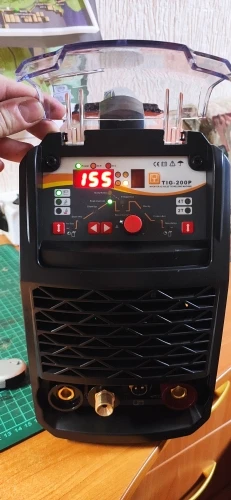 Отзыв о товаре Портативный однофазный сварочный аппарат KEYUE TIG-200P, 220 В постоянного тока, импульсный IGBT, 200A, Arc TIG MMA, Импульсный сварочный аппарат, управление синергией от пользователя O***v