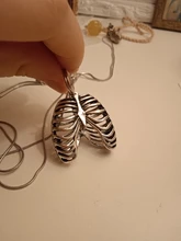 Collar de pecho anatómico para hombre, jaula de costilla humana, esqueleto colgante, moda novedosa, joyería de biología médica Vintage para hombre 2019