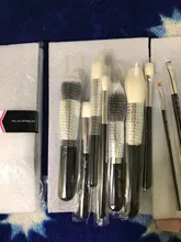 Makeup-Brushes-Set Eyeshadow Blush Hair-Foundation-Powder Jessup Professional Natural