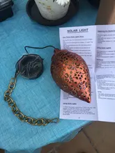 Led-Lantern Control Solar-Lamp Garden-Light Sensitive-Sensor Hanging Outdoor Olive-Shape