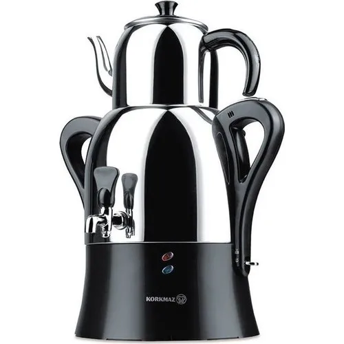 Korkmaz Caykolik A341 Samovar Stainless Steel Electric Turkish Tea Maker Machine 220v Eu Plug | Бытовая техника