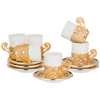 

Coffee set for 6 people 12 PR. 75 ml. HEIGHT = 7,5 cm.