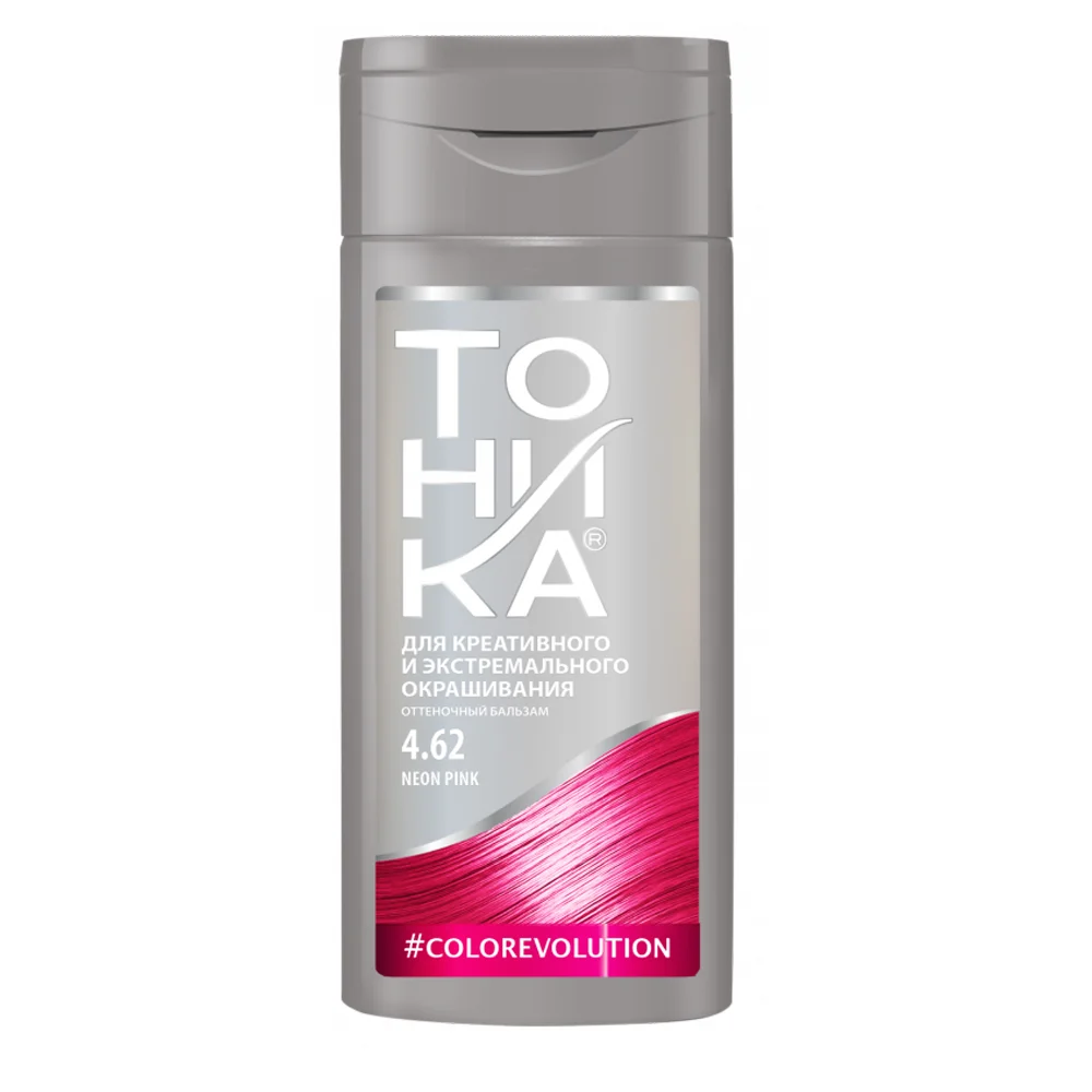 Big tonic color evolution tone 4.62 neon pink shade hair balm 150 ml | Красота и здоровье