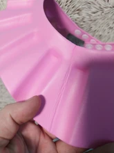 Gorro de baño ajustable para bebés y niños, gorro de ducha suave con champú para la cabeza de niños a bebés, visera de baño para niños