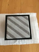 Shower Floor Drain-Cover Waste-Floor-Drain-Hideep Washroom Brass Black Square 10x10cm