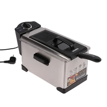 

Фритюрница Centek CT-1431, 1800 Вт, 3.5 л, серебристая