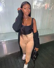 Nabeauty-Peluca de cabello humano con encaje frontal en T para mujeres negras, postizo de encaje transparente con reflejos marrón, nudos blanqueados, Remy