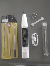 Eliminador de cálculo ultrasónico para el hogar, escarificador Dental eléctrico portátil, manchas de humo sónicas, placa de sarro, dientes blancos