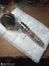 ZhangJi-Cabezal de ducha de alta presión ajustable, 3 modos, filtro reemplazable de turmalina, interruptor de ahorro de agua para ducha de SPA