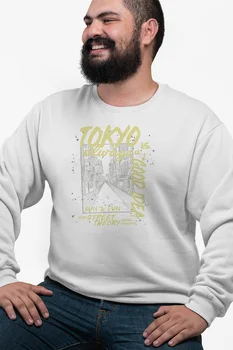 

Angemiel Wear Tokyo Is A Good İdea White Men 'S Sweatshirt