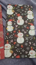 Gift-Bags Boxes Guests-Packaging Merry-Christmas Deer Candy Stickers No Party with Snowflakes