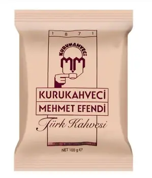 

Turkey Istanbul Greek coffee is crushed natural There Kuru Kahveci Mehmet Efendi Turkish Coffee Package 100 GR