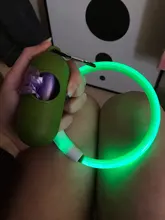 Dog-Collar Flashing Pet-Dog Glowing Night-Safety Rechargeable Luminous LED Usb