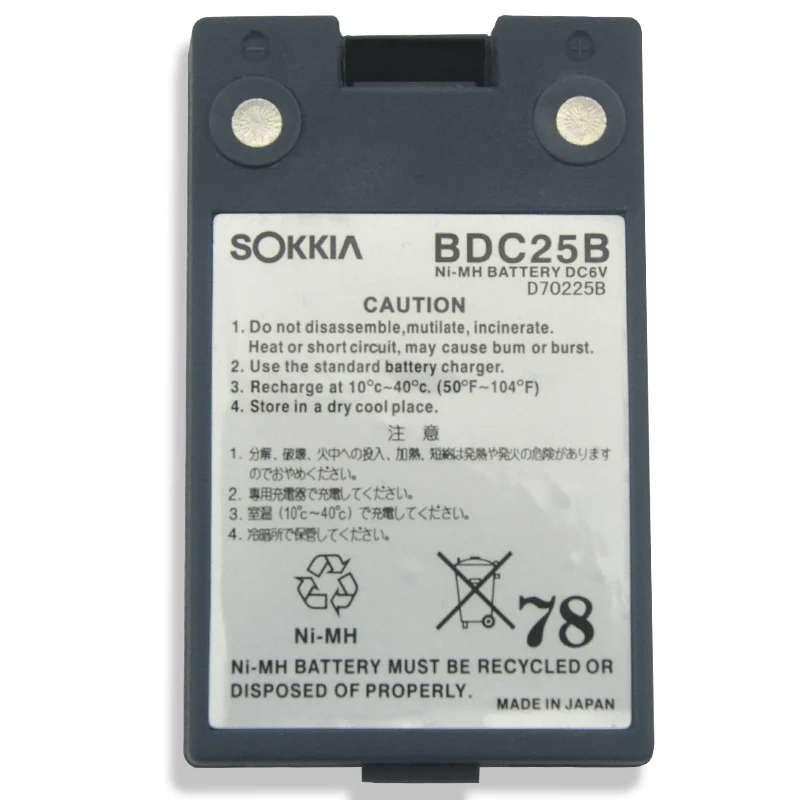 BDC25B BDC-25 BDC25A Батарея для универсальная станция Sokkia Батарея