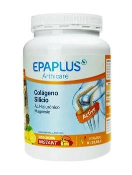 

Epaplus arthicare collagen, hyaluronic acid, Silicon 334gr joint and bone lemon food supplement. For 30 days