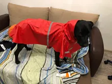 Puppy Raincoat Pets-Clothes Teddy Reflective-Tape Large XS-XXXL Bear-Big