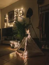 Cat Bed House Teepee Cushion Pet-Tent Puppy Available Outdoor Portable For Dog with Thick