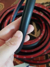 Coche tira junta de la puerta de goma grande tipo D tira de sellado para puerta de coche de ruido Universal coche Epdm caucho impermeable coche de sellos para Auto