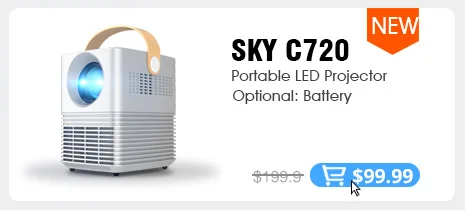 BYINTEK K9 Full HD 1080P LED Portable Movie Mini Home Theater Projector (Option Multi-Screen For Smartphone) film projector
